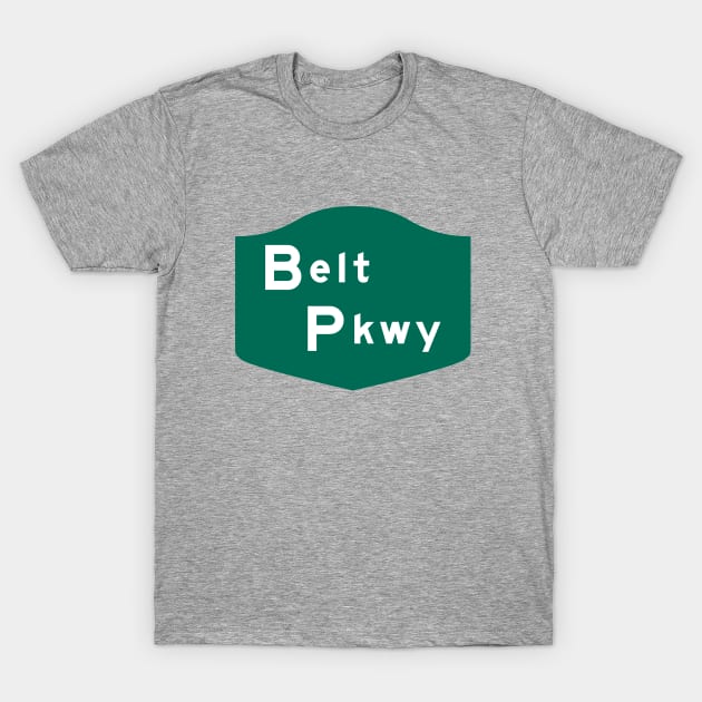 Belt Parkway Shield Tee T-Shirt by Pop Fan Shop